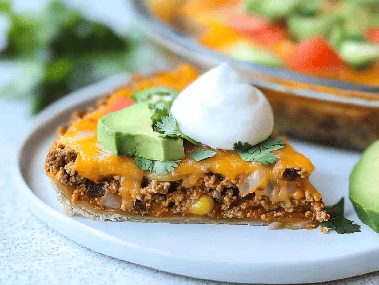 Crustless Keto Taco Pie – A Delicious Low-Carb Meal