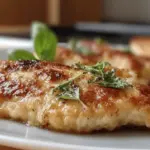 Delicious melt in your mouth chicken breast recipe served with fresh herbs and vegetables, perfect for quick and easy dinner.